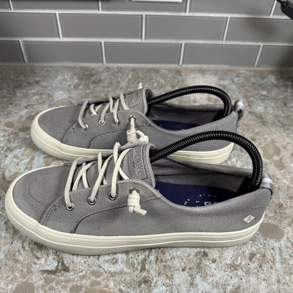Sperry Women’s Crest Vibe Sneaker, Washable Grey STS82398‎ US 9 EU 40 Slip On - Picture 5 of 9